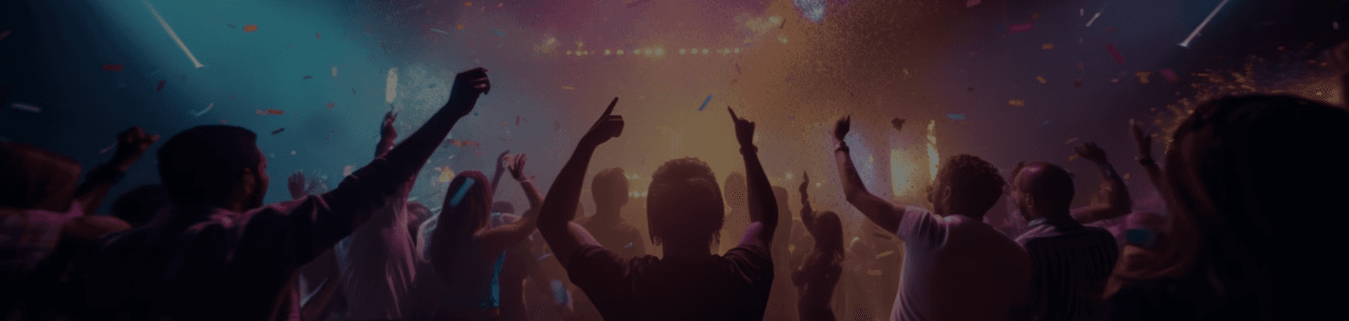 Dancer in motion with light trails